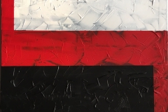 Rot durch Schwarz und Weiß
