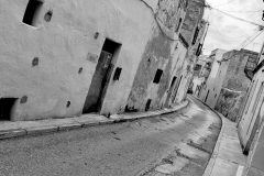 Eine Straße in Rabat auf Malta